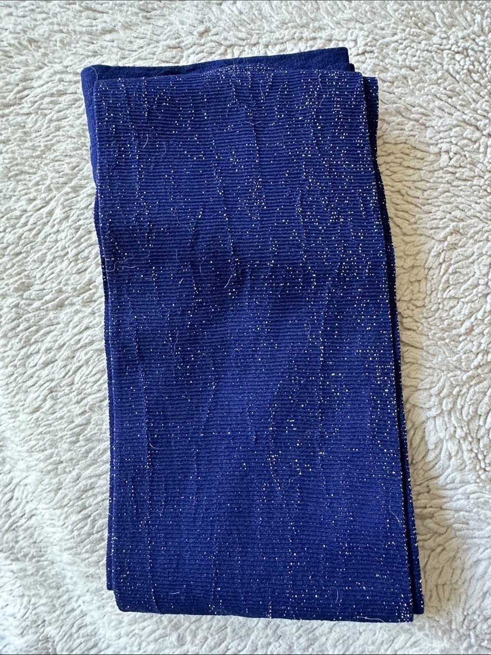 Hansel From Basel Blue Sparkle Tights Stockings